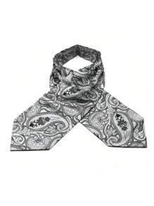 1pc Men's Neckerchief, Suit Shirt Neckband, Business Necktie Scarf