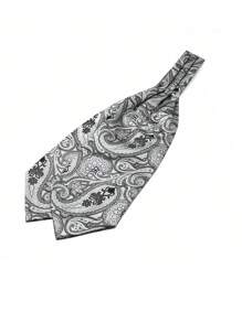1pc Men's Neckerchief, Suit Shirt Neckband, Business Necktie Scarf