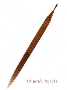 10 sợi/gói tóc giả trẻ em bằng sợi tổng hợp màu I-Tip 16 inch phụ kiện tóc giả sợi chịu nhiệt độ cao cho trẻ em - Nhiều màu - Xem 10