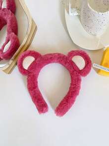 1 件可爱甜美浴室洗脸头带 - 彩色 - 查看 8