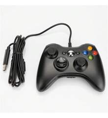 Kit 2  360 Controller PC Notebook Cell Phone Wired Joystick - 黑色 - 查看 3
