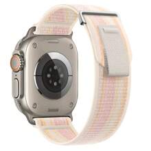 Trail Loop 弹性尼龙可调节替换表带运动腕带兼容 Apple Watch 46mm 49mm 44mm 45mm 42mm 41mm 40mm 38mm 编织单圈表带男女工厂直销手链 Apple Watch Series 10 Ultra2 Ultra1 S10 9 8 7 6 SE 5 4 3 2 舒适表带厂家直销 - 彩色 - 查看 37
