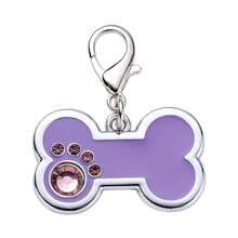 Médaille d'identification pour animaux de compagnie, médaille de chien avec gravure laser, accessoires anti-perdus pour animaux de compagnie