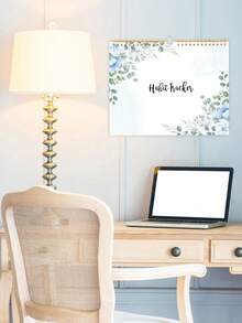 1 件周计划记事本，简单的习惯计划追踪器，具有多个部分的待办事项列表桌面记事本，任务目标清单组织者，适合学生、办公室和家庭的绝佳工具 - 彩色 - 查看 7