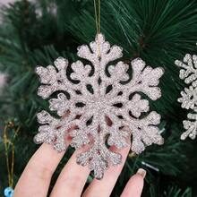 Bộ bông tuyết lấp lánh DIY thủ công trang trí cây thông Noel cho các bữa tiệc ngày lễ cho đồ trang trí Giáng sinh bằng bột vàng - Nhiều màu - Xem 10