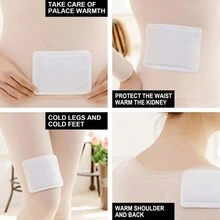 10 piezas/Paquete Calentador de manos autocalentable y apto para uso en exteriores durante el invierno, para calentar el Body en casa