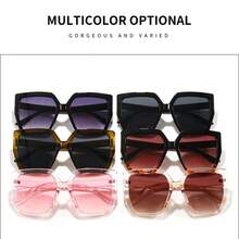 1 件女士黑色眼镜，时尚潮流 - 彩色 - 查看 1