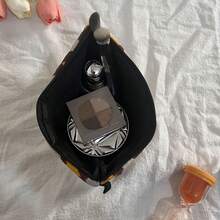 DAONIAO 豹纹化妆包，大容量防水旅行化妆包，简约可折叠护肤品收纳包 - 彩色 - 查看 7