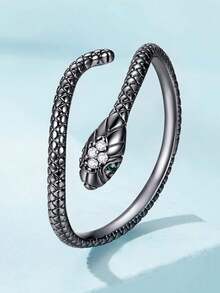 1 PC Thời trang 925 Sterling Silver Cubic Zirconia Nhẫn Cưới Trang Sức Cho Phụ Nữ Đồ Trang Sức Cao Cấp - 1 # - Xem 6