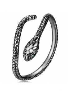 1 PC Thời trang 925 Sterling Silver Cubic Zirconia Nhẫn Cưới Trang Sức Cho Phụ Nữ Đồ Trang Sức Cao Cấp - 1 # - Xem 1
