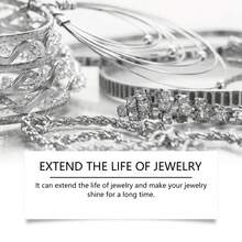 Jewelry Cleaning Effervescent Tablets, Multi-Purpose Jewelry Tarnish Remover Cleaning Maintenance Tablets For Rings, Jewelry, Watches - White - View 6