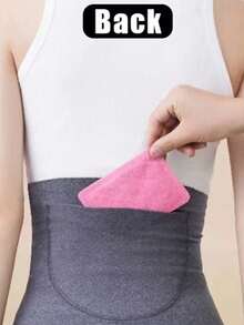 1 件前后口袋腰部修剪带 - 紧身，高弹力腰部训练带，适合女士，带口袋，保持腹部温暖