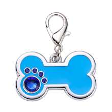 Médaille d'identification pour animaux de compagnie, médaille de chien avec gravure laser, accessoires anti-perdus pour animaux de compagnie