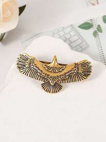 1个复古哥特式飞蛾发夹派对发饰爪夹发卡，适合上学、大学、发饰、头部饰品、发夹 - 彩色 - 查看 16