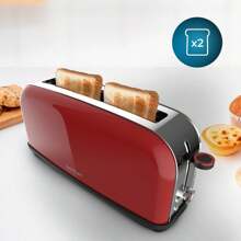 Cecotec Toastin`time 850 Rode Lange Ctec verticale broodrooster - ✅Levering binnen 3-5 dagen