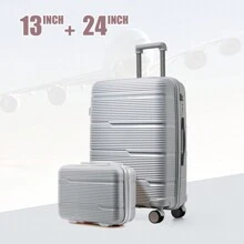 2024 Nuevo Equipaje de Viaje de Mujer de 20 Pulgadas con Contraseña Gruesa de Cuero, Material de Placa Base, Equipaje de Gran Capacidad de 24 Pulgadas/28 Pulgadas, Juego de Maletas de Viaje de Moda de 2 Piezas, Maleta Trolley Universal Unisex, Maletín de Mano de 13 Pulgadas. Maleta de Viaje, Bolso, Equipaje de Viaje, Equipaje de Mano, Juego de Equipaje, Mochila, Útiles Escolares