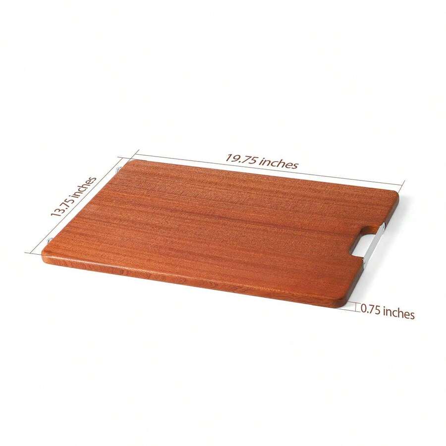 Extra Large Cutting Board For Kitchen, Wooden Reversible Cutting Board