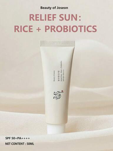 Beauty of Joseon Beauty Of Joseon Primer protetor solar probiótico protege contra oleosidade, à prova d'água, suor, antioxidante FPS50+ proteção UV