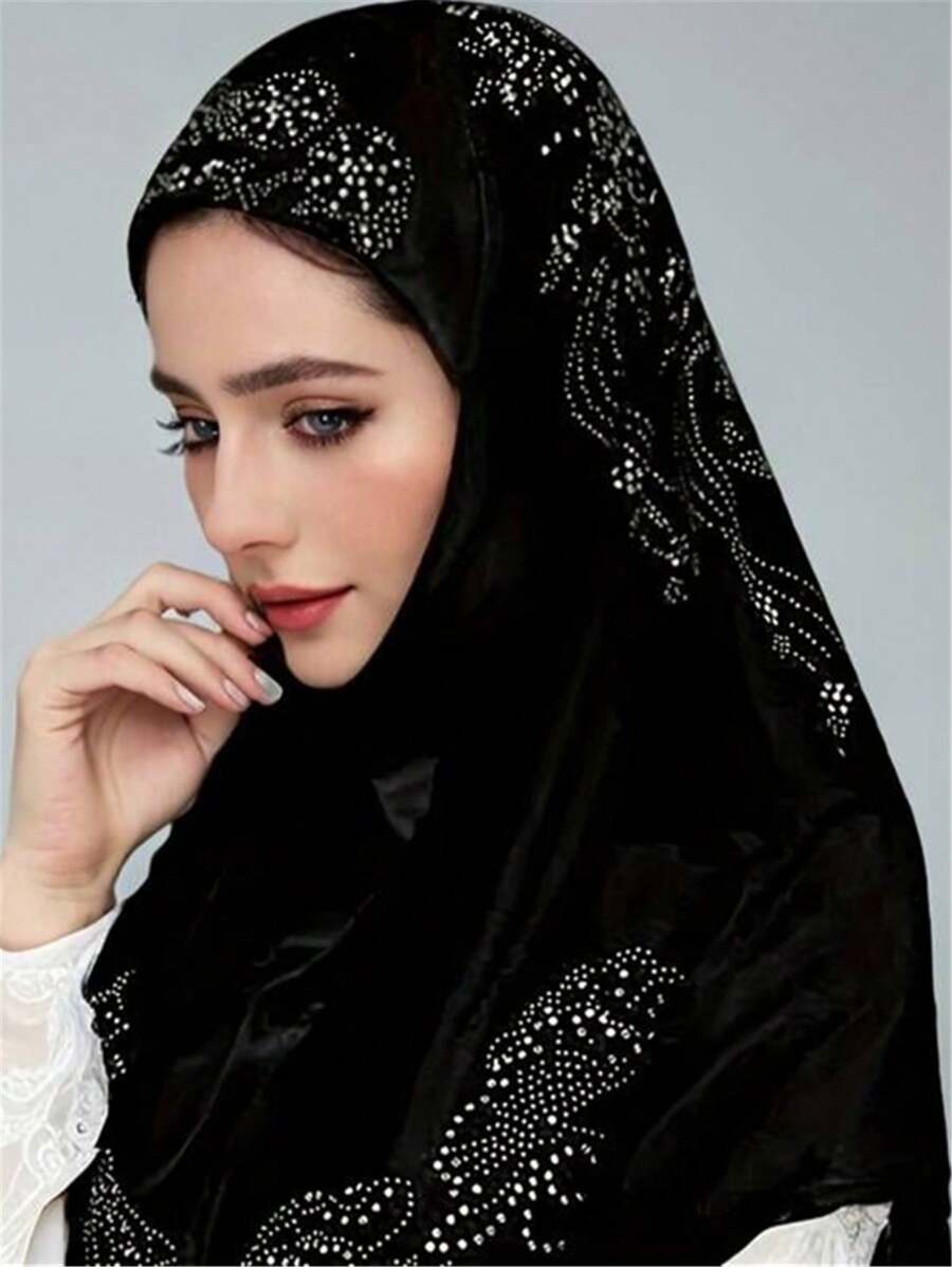 1 Stück Damen Abaya Zubehör innere Kappe Unterkopftuch Hijab Kappe Turban Hut Amira Hijab modischer einfarbiger Kinn Elastik Kopfbedeckung & Halstuch