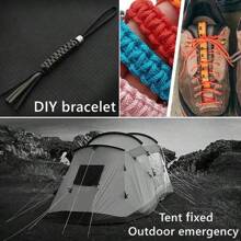 10m 7-Strand Utility Rope - Durable Emergency Outdoor Camping Paracord, Suitable For Outdoor Emergencies, Camping And DIY Bracelets