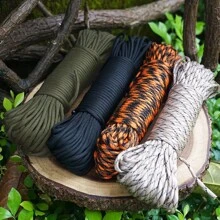 10m 7-Strand Utility Rope - Durable Emergency Outdoor Camping Paracord, Suitable For Outdoor Emergencies, Camping And DIY Bracelets