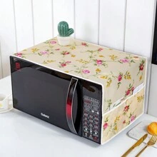 1/5pcs Microwave/Oven Dust Cover With Double Pockets