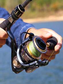 SOUGAYILANG 1PC High Speed Spinning Reel With 5.1:1/5.5:1Gear Ratio,Lightweight Smooth Fishing Reels Freshwater Saltwater