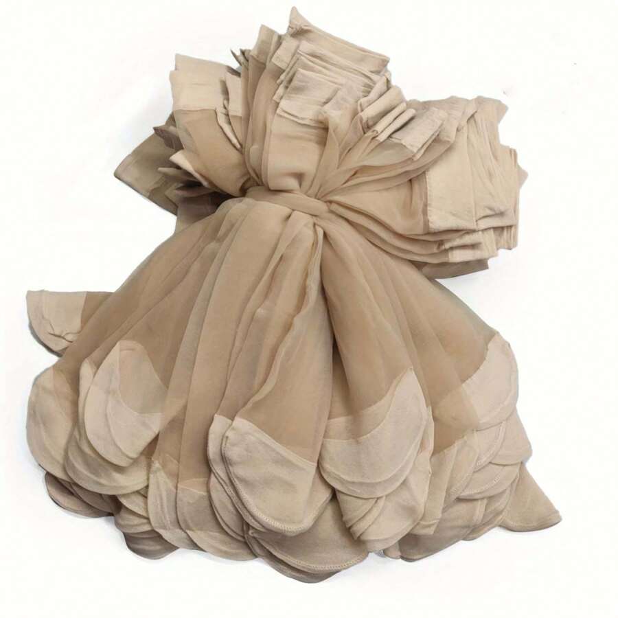 30prs Tất Nylon 15D Màu Trơn, Tất Ngắn Co Giãn Nhẹ Mềm Mại, Tất Nữ Và Tất Cao Đến Đầu Gối - Nhiều màu - Xem 1