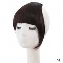 Synthetic 26Colors Real Thick 31g Natural Bang Wig Black Brown Auburn Red Clip In On Bangs Hair