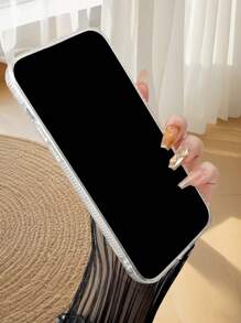 غطاء هاتف TPU مرصع بالماس بالكامل 1 قطعة