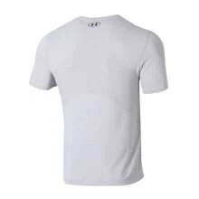 Under Armour Camiseta de secado rápido para hombre, color gris, para fitness, running, fitness y ocio, suave, ajustada, ligera, transpirable, de manga corta, cuello redondo, para entrenamiento, Vanish Seamless SS 1382801-100