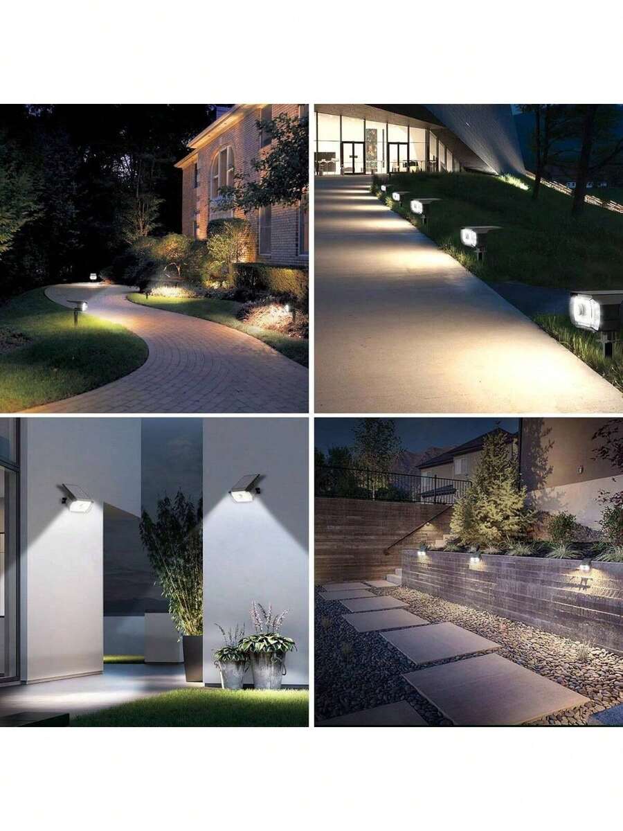 Solar Garden Lights, 43LED Solar Motion Sensor Lights Outdoor Solar
