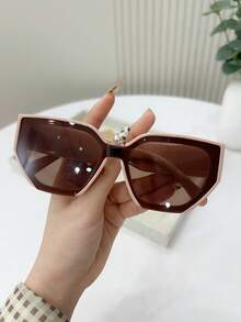 1 chiếc kính thời trang cá nhân hóa phong cách đa giác Unisex, thích hợp cho bãi biển, chụp ảnh ngoài trời - Nhiều màu - Xem 12