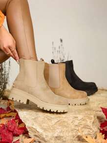 Royalfashion Bottes Comfy Walk isolées pour femmes, noires - Beige - Voir 3