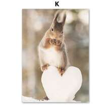 1 buc. Pictură pe pânză, modern, la modă, peisaj de iarnă, copac, elan, cerb, veveriță, pin, casă din lemn, câmp, peisaj, model, afișe pentru decorarea interioară, sufragerie, dormitor, fundal, artă de perete, imagine de design, cadouri funky, fără cadru