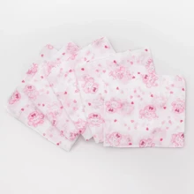 Kit 5 Units Baby Cloth Diaper Minasrey 60x60cm 100% Cotton - nữ tính - Xem 3