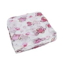 Kit 5 Units Baby Cloth Diaper Minasrey 60x60cm 100% Cotton - nữ tính - Xem 7
