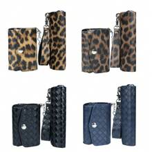 Fashion Leopard Pattern PU Leather Soft Case For IQOS ILUMA ONE Storage Bag With Cigarette Case Holder, Back To School Supplies - Multicolor - View 9