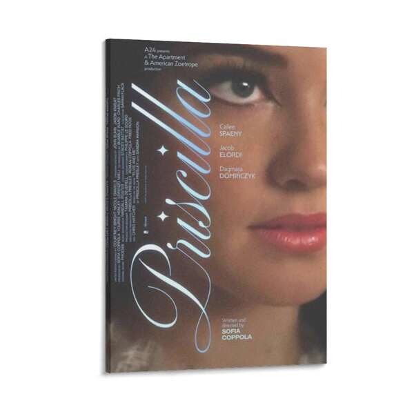 1pc Priscilla Movie Poster 1 Picture Print Wall Art Poster Painting Canvas Posters Artworks Gift Idea Room Aesthetic Frameless