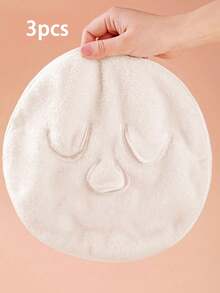 1/2/3/4/10 件装热敷面巾面膜，可重复使用面部蒸汽毛巾，用于冷热皮肤护理，保湿面部蒸汽机，适用于家庭和美容院的美容面部毛巾 - 彩色 - 查看 14