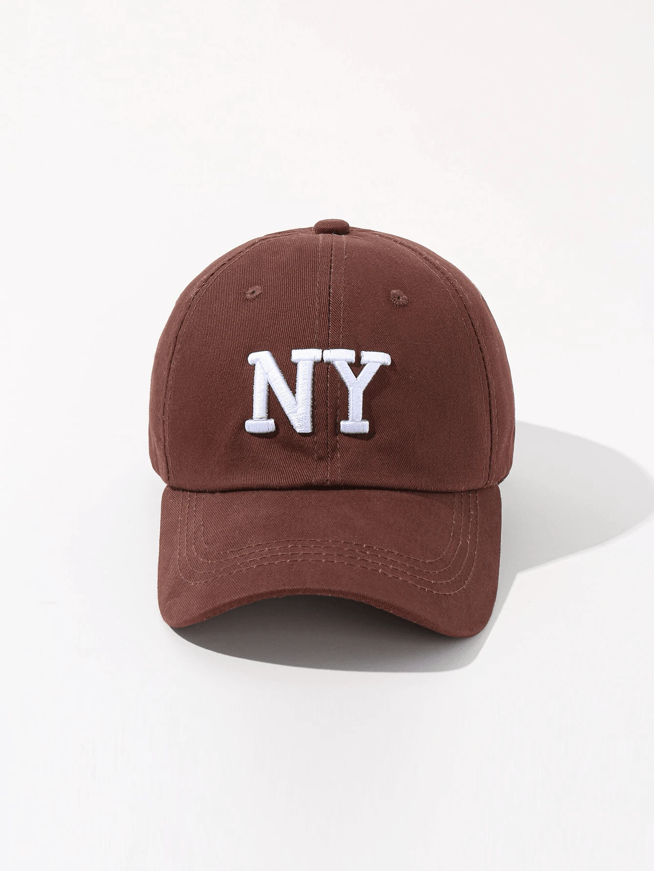 1 buah Topi Baseball Pelindung Matahari Luar Ruangan yang Dapat Diatur dengan Huruf Bordir, Cocok untuk Musim Semi dan Musim Gugur