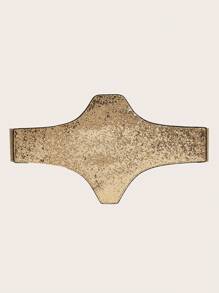 1 条闪亮 PU 皮革弹力紧身腰带，适合所有季节腰部训练器 - A - 查看 23