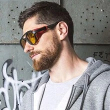 Gafas de estilo vintage de moda Steampunk resistentes al viento para montañismo, con montura redonda, gafas retro para hombres y mujeres con gafas laterales, ideales para ciclismo, motociclismo, y actividades al aire libre como la playa, vacaciones y viajes. (Estuche de gafas no incluido)
