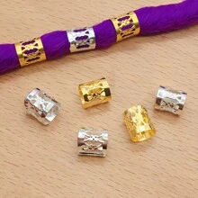 1 包免穿孔穆斯林头巾装饰夹 - 彩色 - 查看 18