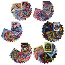 100pcs Random Patterns, Grass Bags, Plastic Packaging Bags, Grass Storage Bags, Candy Packaging, Resealable Bags, Ziplock Bags, 3D Bags, Polyester Film Bags, Vanilla Bags, Odor Proof Bags, Waterproof Bags, Storage Bags, And Sealed Bags - Mục ngẫu nhiênF - Xem 4