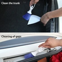 Cọ vệ sinh lỗ thông hơi điều hòa ô tô Cọ vệ sinh lỗ thông hơi Cọ đa chức năng loại bỏ bụi - Màu xanh lam - Xem 2