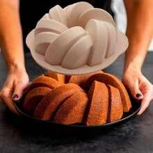 Pink Rectangular Woven Bread Loaf Baking Pan, Non-Stick Easy Release, Oven Baking Accessory, Baking & Kitchen Supplies - Cake Baking Pan - View 7