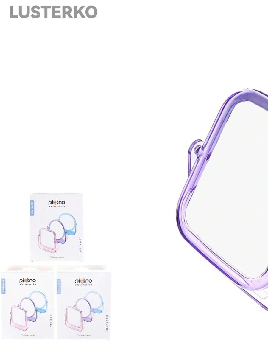 10.4x8.7 Cm Double-Sided Mirror Best Gifts - Multicolor - View 1