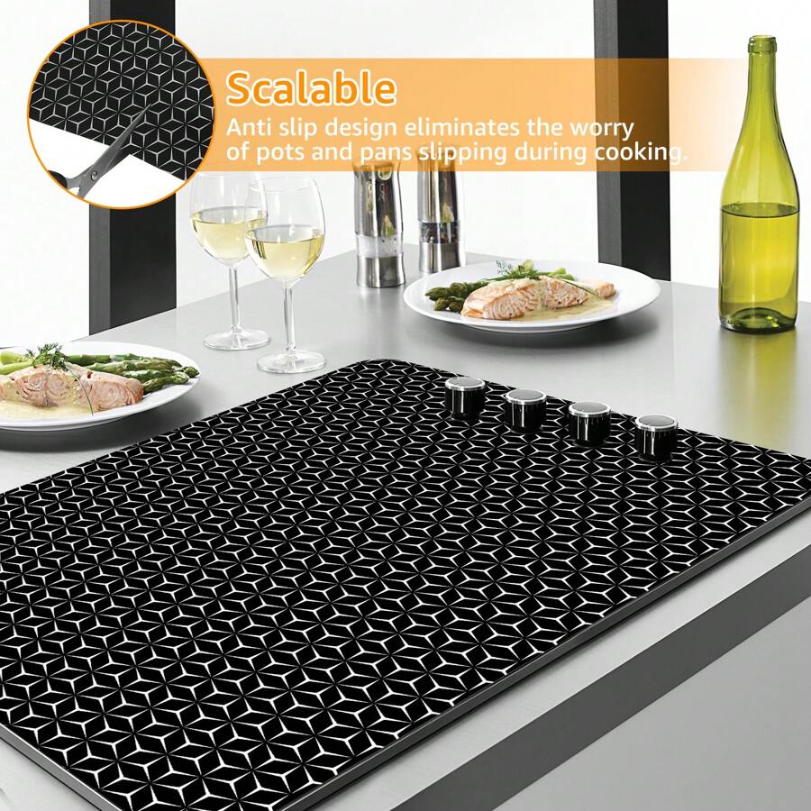 Induction Cooktop Mat Silicone Induction Cooker Covers HeatResistant