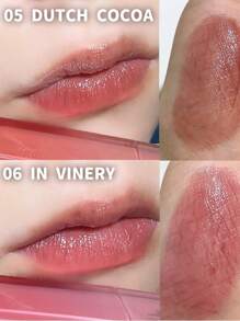 Rom&nd Romand 透明润色唇膏 #06 葡萄藤色，滋润保湿，自然色泽，持久显色，质地柔滑，不晕染，滋养双唇，色彩鲜艳，韩式彩妆，2克/0.07盎司